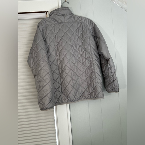 Girls The North Face Quilted Puffer Jacket Gray XL Lightweight EUC - Picture 3 of 4
